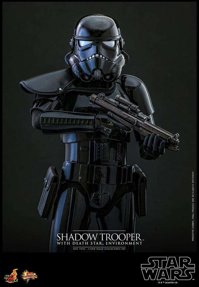 Star Wars Movie Masterpiece 1/6 Shadow Trooper with Death Star Environment 30 cm HOT TOYS - Smalltinytoystore