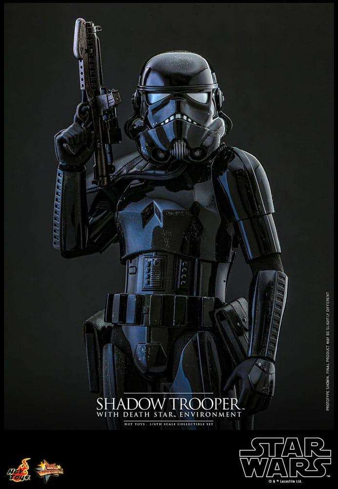 Star Wars Movie Masterpiece 1/6 Shadow Trooper with Death Star Environment 30 cm HOT TOYS - Smalltinytoystore