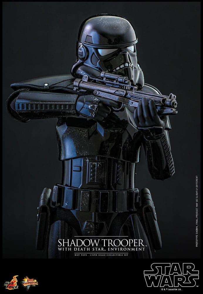 Star Wars Movie Masterpiece 1/6 Shadow Trooper with Death Star Environment 30 cm HOT TOYS - Smalltinytoystore