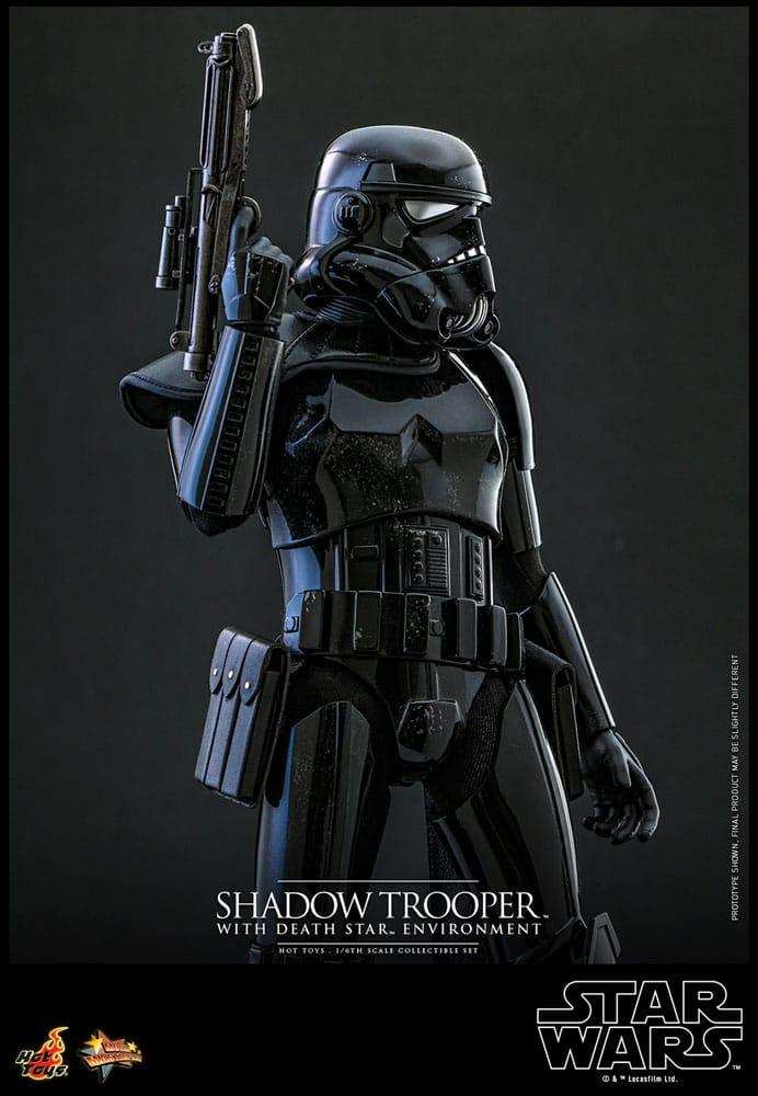 Star Wars Movie Masterpiece 1/6 Shadow Trooper with Death Star Environment 30 cm HOT TOYS - Smalltinytoystore