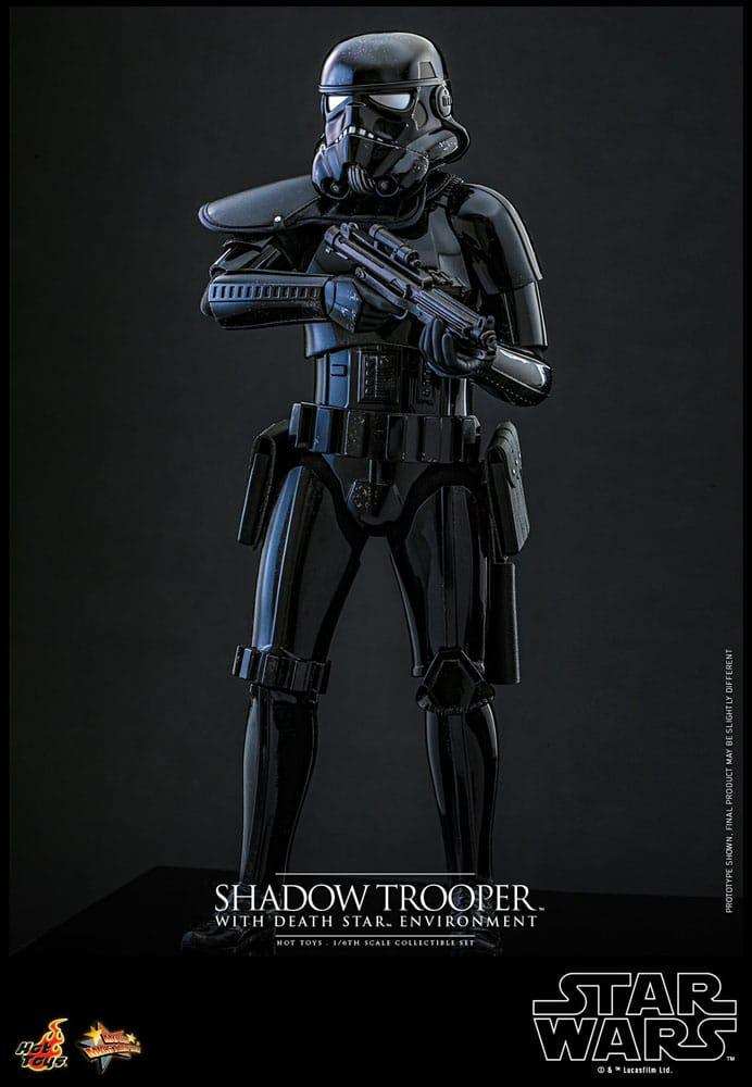 Star Wars Movie Masterpiece 1/6 Shadow Trooper with Death Star Environment 30 cm HOT TOYS - Smalltinytoystore