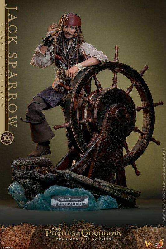 Pirates of the Caribbean Salazars Rache DX Actionfigur 1/6 Jack Sparrow (Deluxe Version) 30 cm HOT TOYS - Smalltinytoystore