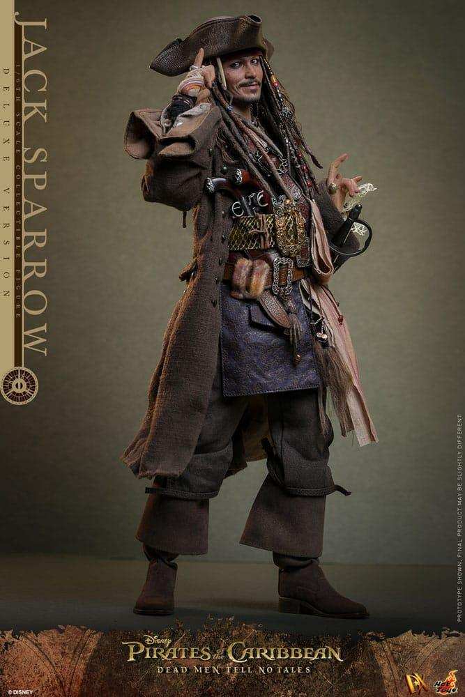 Pirates of the Caribbean Salazars Rache DX Actionfigur 1/6 Jack Sparrow (Deluxe Version) 30 cm HOT TOYS - Smalltinytoystore