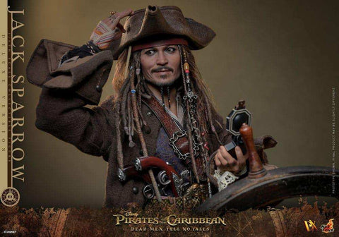 Pirates of the Caribbean Salazars Rache DX Actionfigur 1/6 Jack Sparrow (Deluxe Version) 30 cm HOT TOYS - Smalltinytoystore