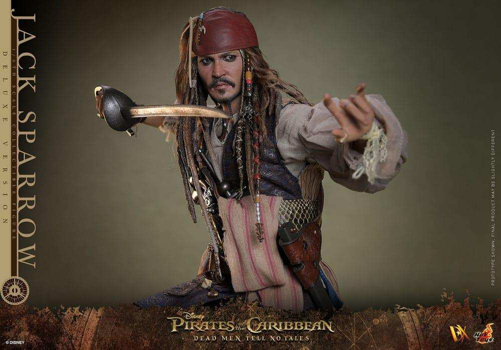 Pirates of the Caribbean Salazars Rache DX Actionfigur 1/6 Jack Sparrow (Deluxe Version) 30 cm HOT TOYS - Smalltinytoystore