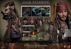 Pirates of the Caribbean Salazars Rache DX Actionfigur 1/6 Jack Sparrow (Deluxe Version) 30 cm HOT TOYS - Smalltinytoystore