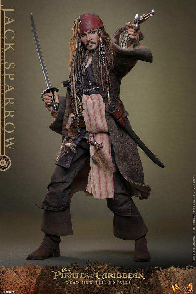 Pirates of the Caribbean Salazars Rache DX Actionfigur 1/6 Jack Sparrow 30 cm HOT TOYS - Smalltinytoystore