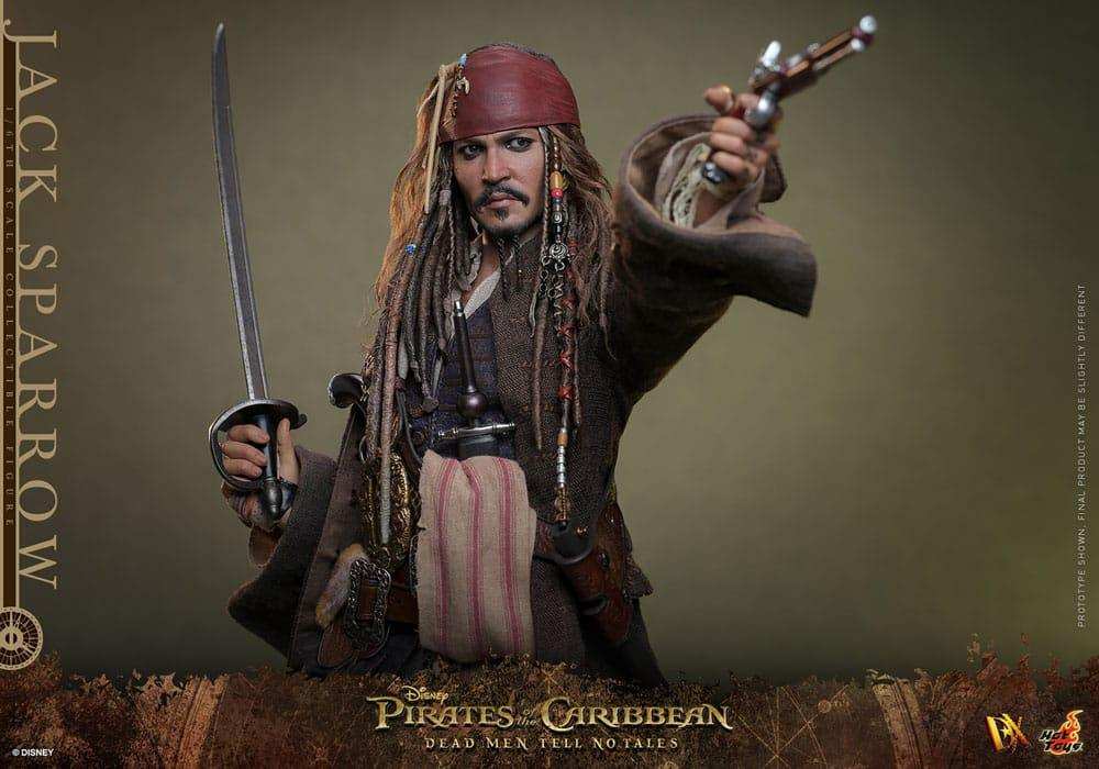 Pirates of the Caribbean Salazars Rache DX Actionfigur 1/6 Jack Sparrow 30 cm HOT TOYS - Smalltinytoystore