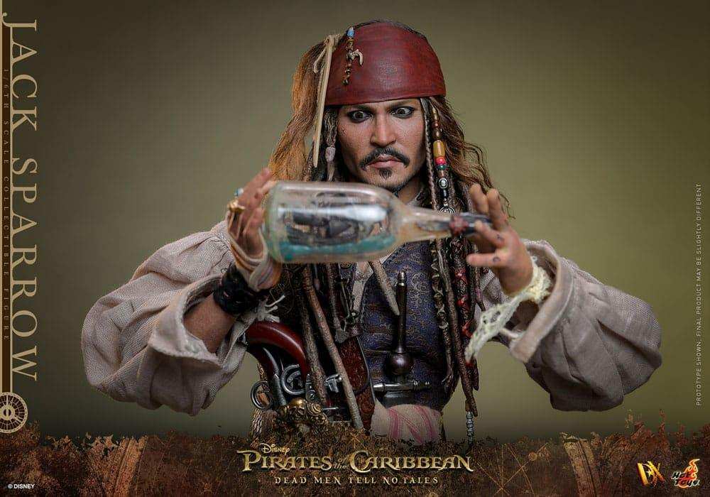 Pirates of the Caribbean Salazars Rache DX Actionfigur 1/6 Jack Sparrow 30 cm HOT TOYS - Smalltinytoystore