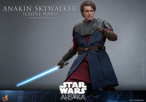 Star Wars The Clone Wars Actionfigur 1/6 Anakin Skywalker 31 cm HOT TOYS - Smalltinytoystore