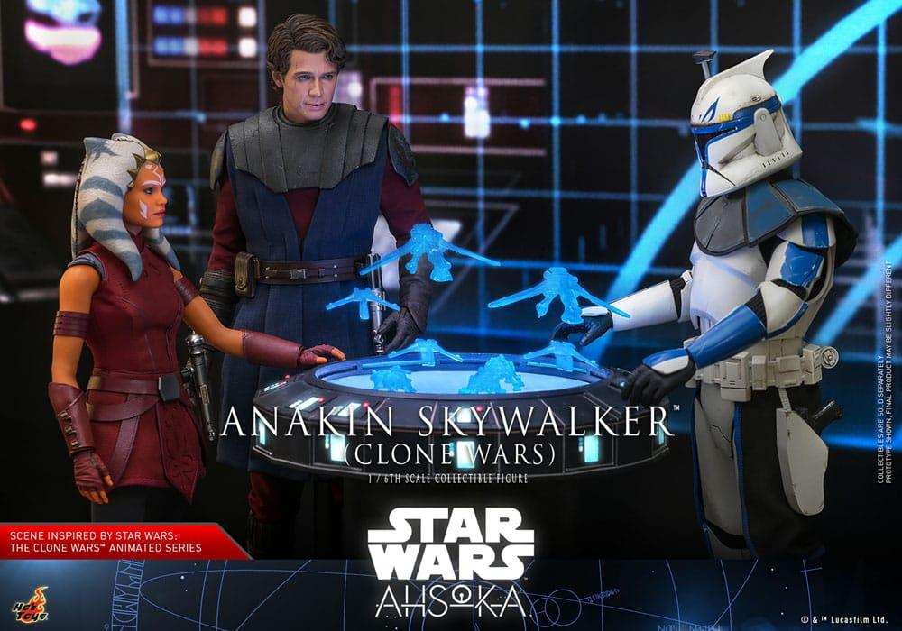 Star Wars The Clone Wars Actionfigur 1/6 Anakin Skywalker 31 cm HOT TOYS - Smalltinytoystore