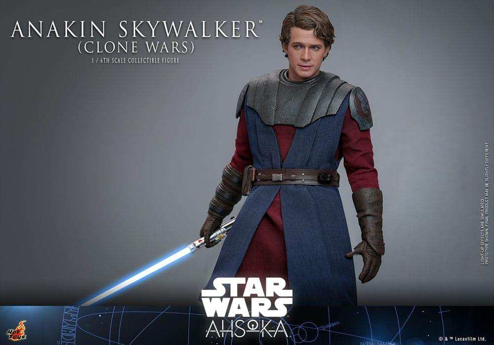 Star Wars The Clone Wars Actionfigur 1/6 Anakin Skywalker 31 cm HOT TOYS - Smalltinytoystore