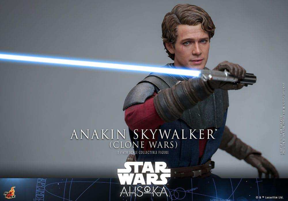 Star Wars The Clone Wars Actionfigur 1/6 Anakin Skywalker 31 cm HOT TOYS - Smalltinytoystore