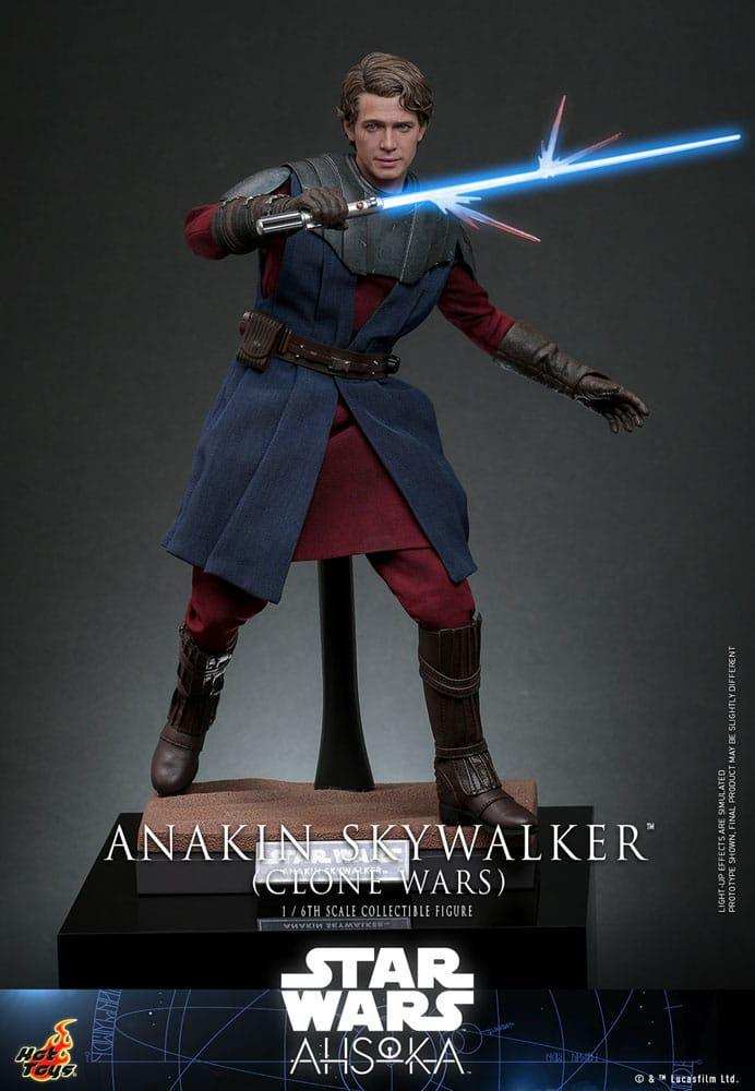 Star Wars The Clone Wars Actionfigur 1/6 Anakin Skywalker 31 cm HOT TOYS - Smalltinytoystore