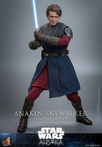 Star Wars The Clone Wars Actionfigur 1/6 Anakin Skywalker 31 cm HOT TOYS - Smalltinytoystore