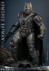 Batman v Superman Dawn of Justice Movie Masterpiece 1/6 Armored Batman 2.0 HOT TOYS