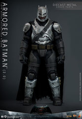 Batman v Superman Dawn of Justice Movie Masterpiece 1/6 Armored Batman 2.0 HOT TOYS