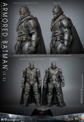 Batman v Superman Dawn of Justice Movie Masterpiece 1/6 Armored Batman 2.0 HOT TOYS