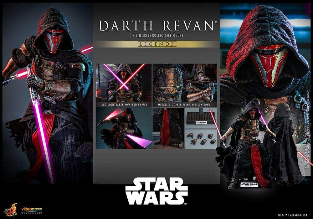 Star Wars Legends Videogame Masterpiece 1/6 Darth Revan 31 cm HOT TOYS - Smalltinytoystore