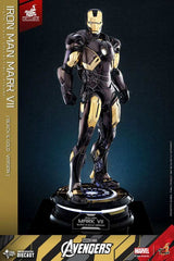 Marvel's The Avengers Diecast Movie Masterpiece Actionfigur 1/6 Iron Man Mark VII (Black & Gold Version) 32 cm HOT TOYS