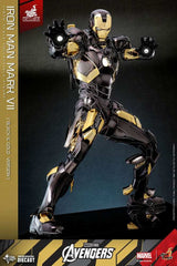 Marvel's The Avengers Diecast Movie Masterpiece Actionfigur 1/6 Iron Man Mark VII (Black & Gold Version) 32 cm HOT TOYS