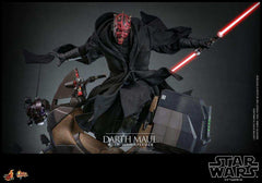 Star Wars Episode I Movie Masterpiece 1/6 Darth Maul with Sith Speeder 29 cm HOT TOYS - Smalltinytoystore