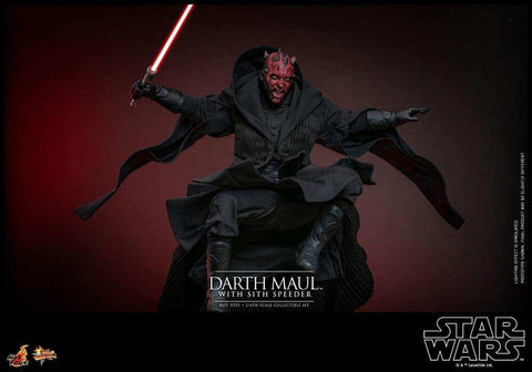 Star Wars Episode I Movie Masterpiece 1/6 Darth Maul with Sith Speeder 29 cm HOT TOYS - Smalltinytoystore