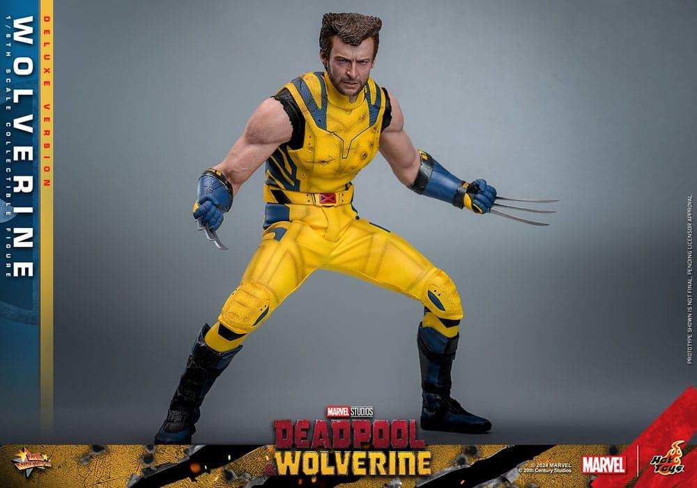 Deadpool & Wolverine Movie Masterpiece 1/6 Wolverine (Deluxe Version) 31 cm HOT TOYS - Smalltinytoystore