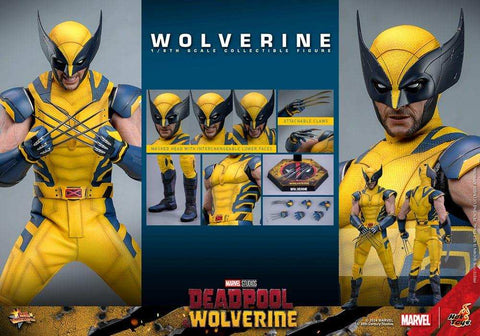 Deadpool & Wolverine Movie Masterpiece 1/6 Wolverine 31 cm HOT TOYS - Smalltinytoystore