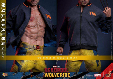 Deadpool & Wolverine Movie Masterpiece  1/6 Wolverine (TVA Jacket Version) HOT TOYS