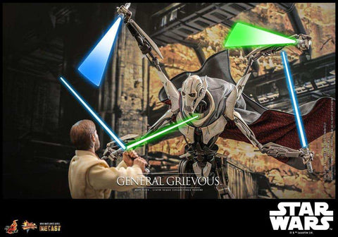 Star Wars Movie Masterpiece Diecast 1/6 General Grievous HOT TOYS