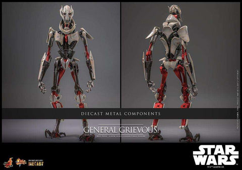 Star Wars Movie Masterpiece Diecast 1/6 General Grievous HOT TOYS