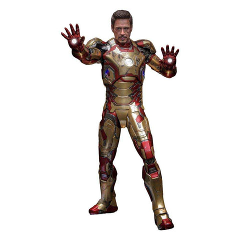 Iron Man 3 Movie Masterpiece Diecast 1/6 Iron Man Mark XLII (2.0) Deluxe HOT TOYS