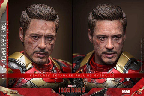 Iron Man 3 Movie Masterpiece Diecast 1/6 Iron Man Mark XLII (2.0) Deluxe HOT TOYS