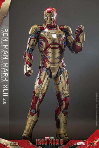 Iron Man 3 Movie Masterpiece Diecast 1/6 Iron Man Mark XLII (2.0) HOT TOYS