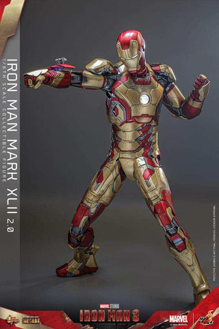 Iron Man 3 Movie Masterpiece Diecast 1/6 Iron Man Mark XLII (2.0) HOT TOYS