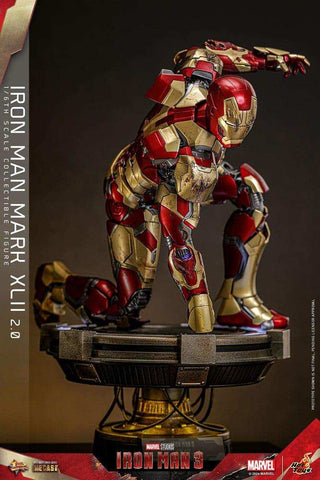 Iron Man 3 Movie Masterpiece Diecast 1/6 Iron Man Mark XLII (2.0) HOT TOYS