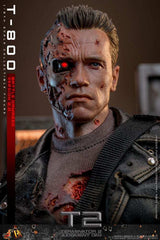 Terminator 2 Movie Masterpiece 1/6 T-800 Battle Damaged Version 2.0 HOT TOYS