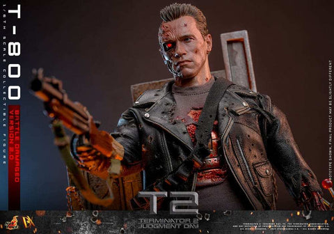 Terminator 2 Movie Masterpiece 1/6 T-800 Battle Damaged Version 2.0 HOT TOYS