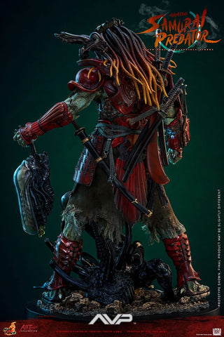 Alien vs. Predator Artist Collection 1/6 Akaoni Samurai Predator 35 cm HOT TOYS