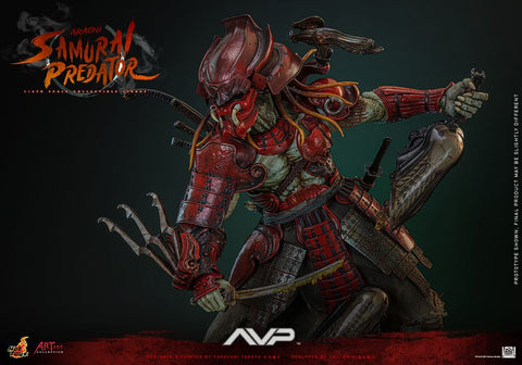 Alien vs. Predator Artist Collection 1/6 Akaoni Samurai Predator 35 cm HOT TOYS