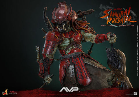 Alien vs. Predator Artist Collection 1/6 Akaoni Samurai Predator 35 cm HOT TOYS