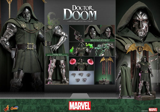 Marvel Comic Masterpiece 1/6 Doctor Doom 33 cm HOT TOYS