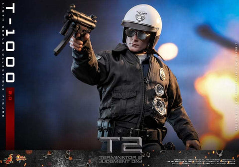 Terminator 2 Movie Masterpiece Actionfigur 1/6 T-1000 (2.0) 31 cm HOT TOYS