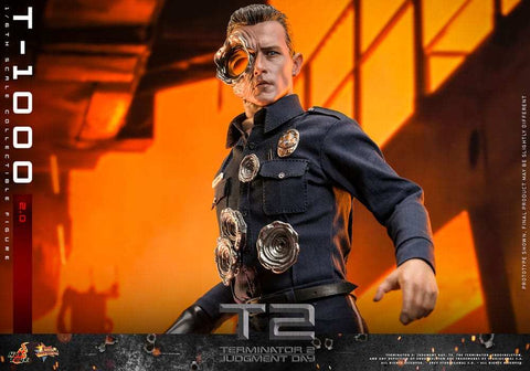 Terminator 2 Movie Masterpiece Actionfigur 1/6 T-1000 (2.0) 31 cm HOT TOYS