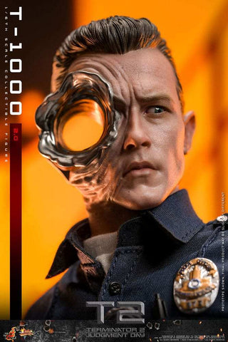 Terminator 2 Movie Masterpiece Actionfigur 1/6 T-1000 (2.0) 31 cm HOT TOYS