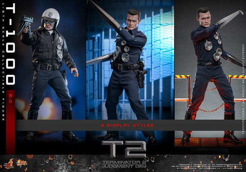 Terminator 2 Movie Masterpiece Actionfigur 1/6 T-1000 (2.0) 31 cm HOT TOYS