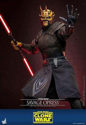 Star Wars: The Clone Wars Actionfigur 1/6 Savage Opress 34 cm HOT TOYS