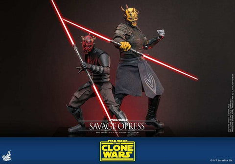 Star Wars: The Clone Wars Actionfigur 1/6 Savage Opress 34 cm HOT TOYS