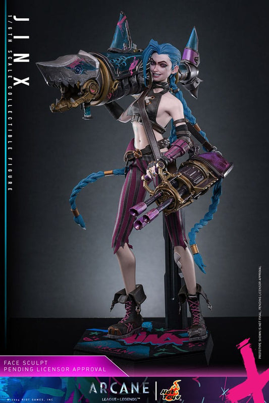 Arcane Actionfigur 1/6 Jinx 27 cm HOT TOYS